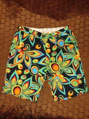 LOUDMOUTH  "SHAGADELIC"  GOLF SHORTS